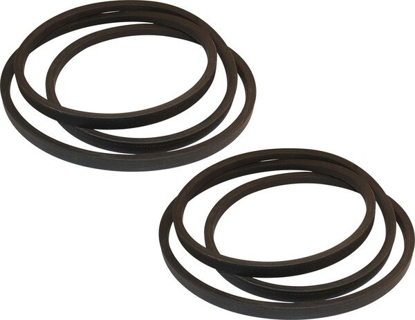 AH160080 Auger Drive Belt Pair JD